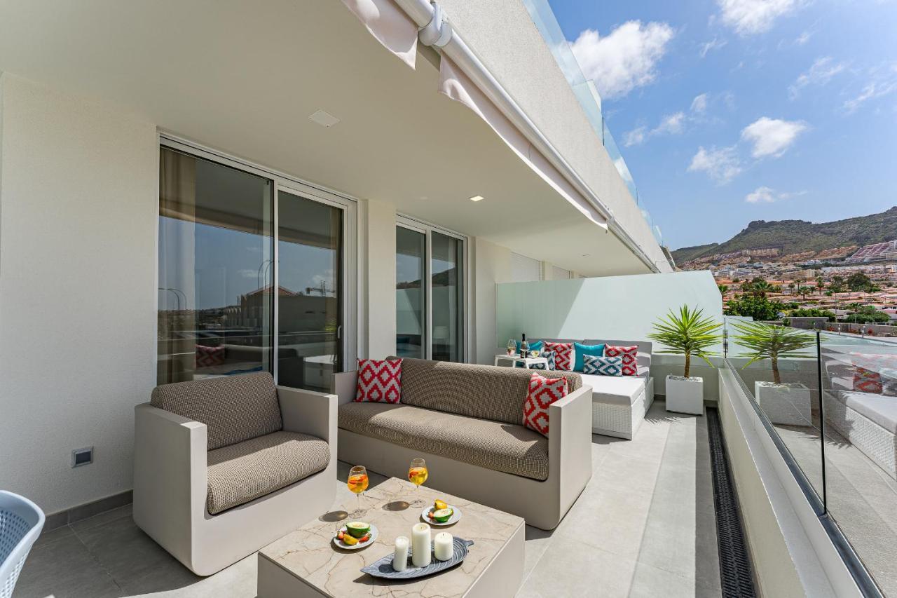 Modern New Apartment Las Terrazas De Costa Adeje. Heated Pool, Big Terrace And Private Parking Екстер'єр фото