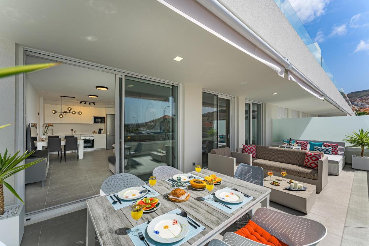 Modern New Apartment Las Terrazas De Costa Adeje. Heated Pool, Big Terrace And Private Parking Екстер'єр фото