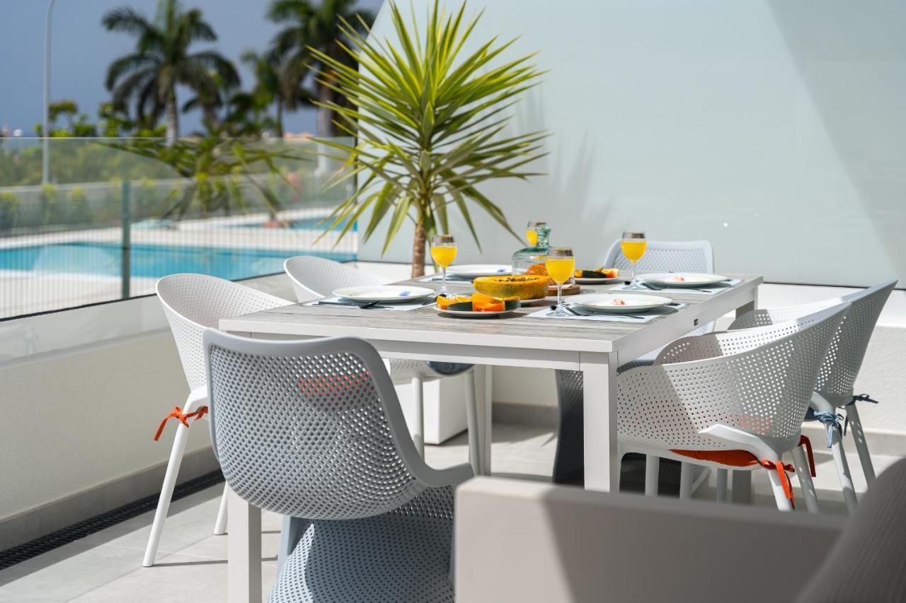Modern New Apartment Las Terrazas De Costa Adeje. Heated Pool, Big Terrace And Private Parking Екстер'єр фото