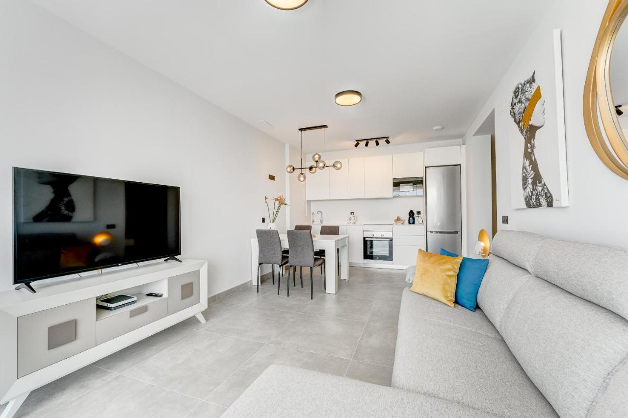 Modern New Apartment Las Terrazas De Costa Adeje. Heated Pool, Big Terrace And Private Parking Екстер'єр фото