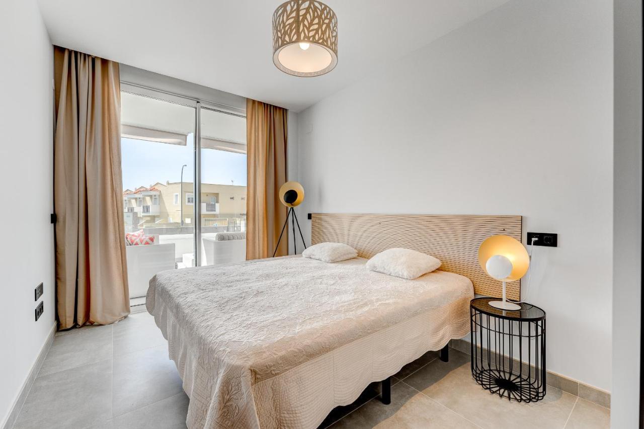Modern New Apartment Las Terrazas De Costa Adeje. Heated Pool, Big Terrace And Private Parking Екстер'єр фото