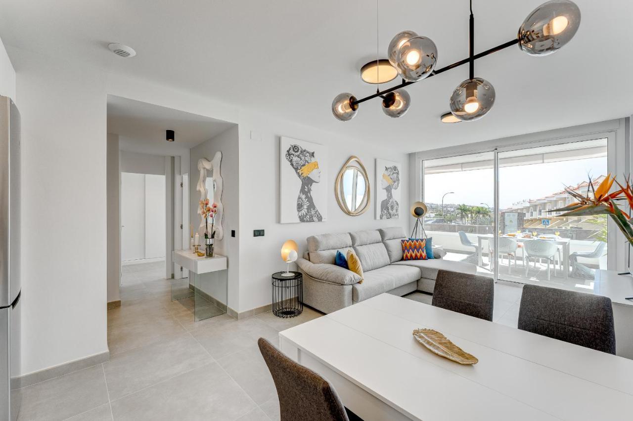 Modern New Apartment Las Terrazas De Costa Adeje. Heated Pool, Big Terrace And Private Parking Екстер'єр фото